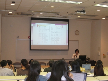 Poster for Seminar by Dr Pamela Leung Pui Wan